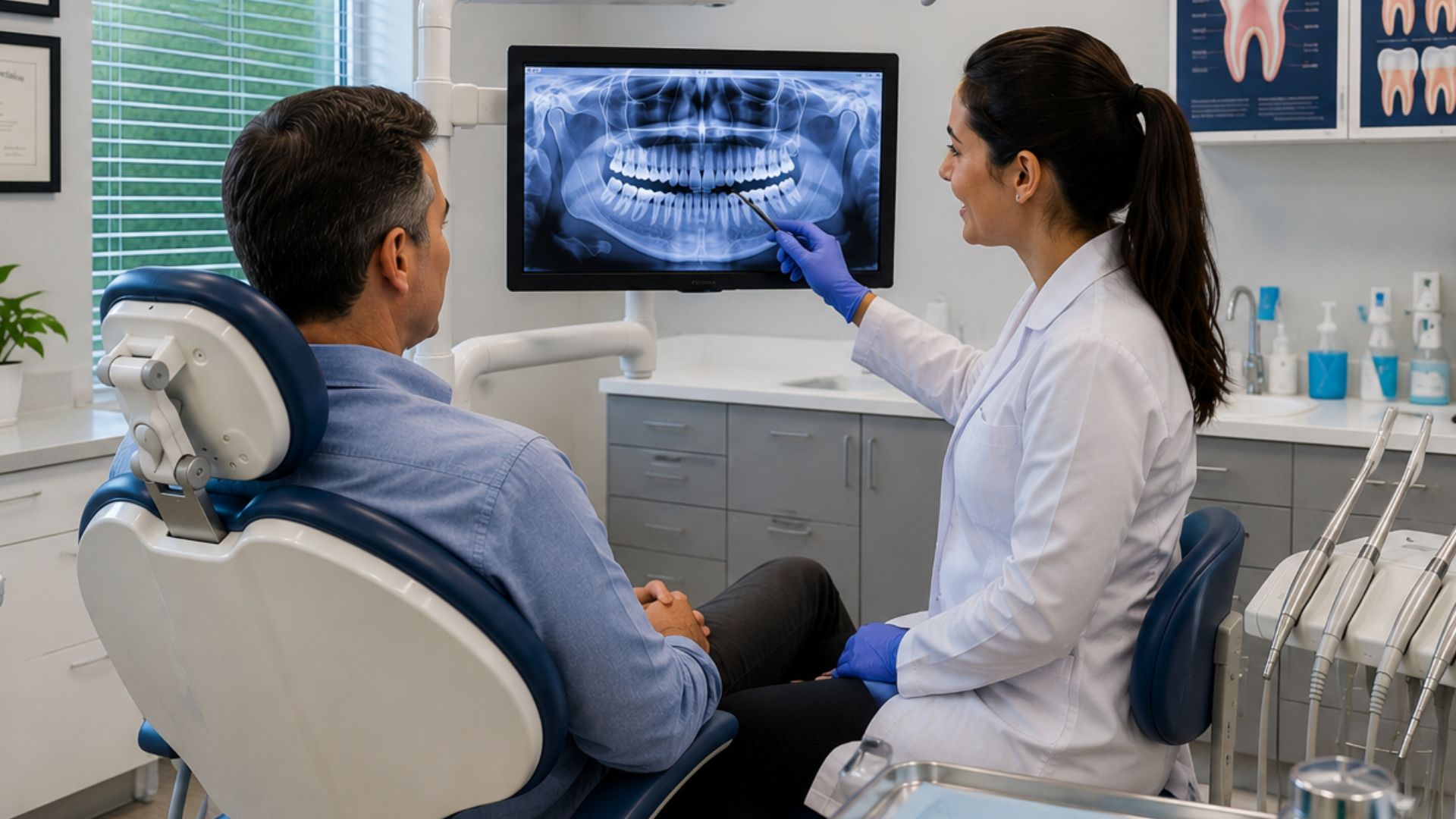 Radiografía Panorámica Dental para Diagnóstico Hollywood FL